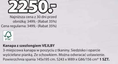 kanapa z szezlongiem