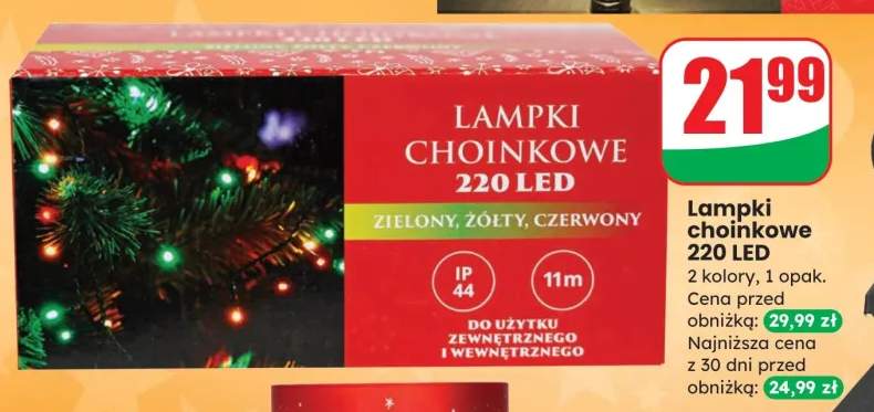 lampki choinkowe