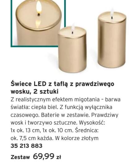 świeca led