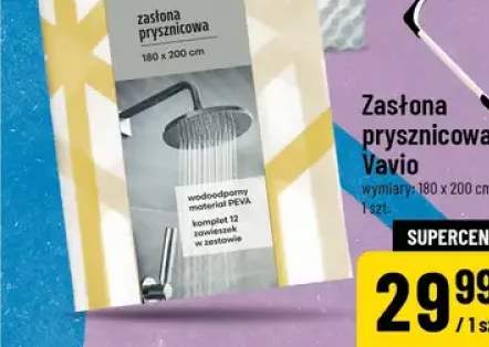 zasłona prysznicowa