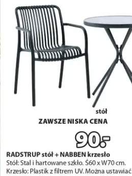 Stół RADSTRUP + krzesło NABBEN