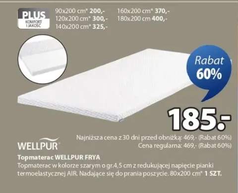 Topmaterac Wellpur Frya