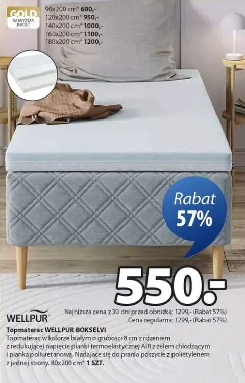 Topmaterac Wellpur Bokselvi