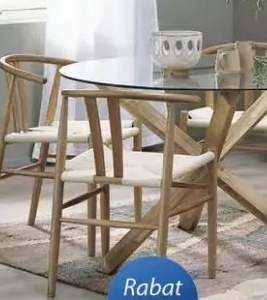 Stół AGERBY + krzesło GUDERUP