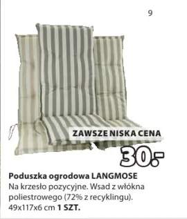 Poduszka ogrodowa Langmose na krzesło pozycyjne