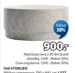 Stół Storlien włókno cementowe