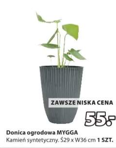 Doniczka ogrodowa Mygga kamień syntetyczny