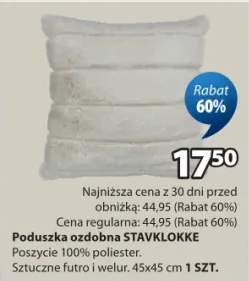 Poduszka ozdobna Stavklokke poszyce