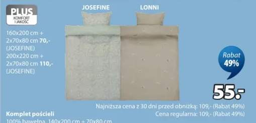 Komplet pościeli LONNI