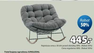 Fotel bujany ogrodowy Jungeldal