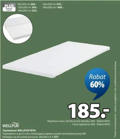 Topmaterac WELLPUR FRYA