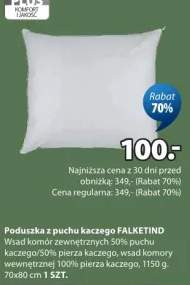 Poduszka z puchu kaczego FALKETIND