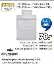 Komplet pościeli satynowej NELL