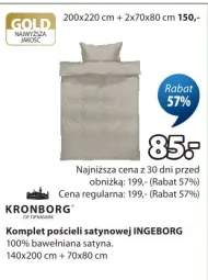Komplet pościeli satynowej INGEBORG