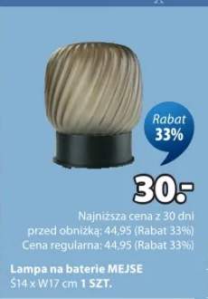 Lampa na baterie Mejse