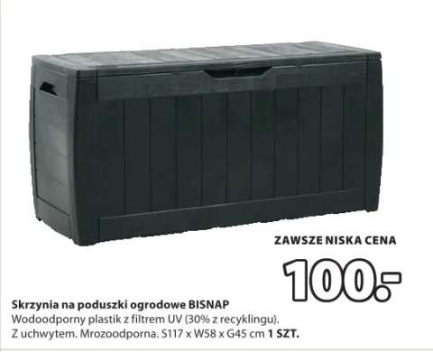 Skrzynia na poduszki ogrodowe