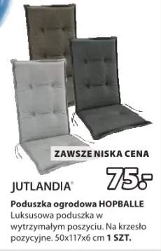 Poduszka ogrodowa na krzesło