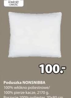 Poduszka NONSNIBBA