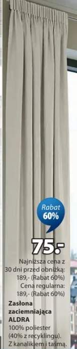 Zasłona zaciemniająca Aldra