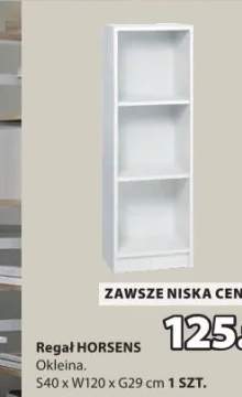 Regał Horsens okleina