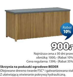 Skrzynia na poduszki ogrodowe