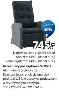 Krzesło wypoczynkowe STORD