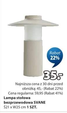 Lampa stołowa bezprzewodowa SVANE