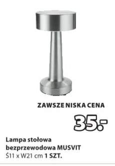 Lampa stołowa bezprzewodowa MUSVIT
