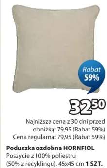 Poduszka ozdobna poszycle z 100% poliestru