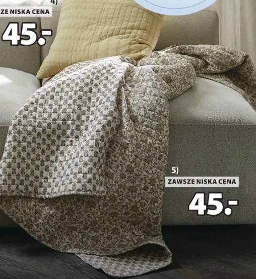 Pikowany koc LAVENDEL