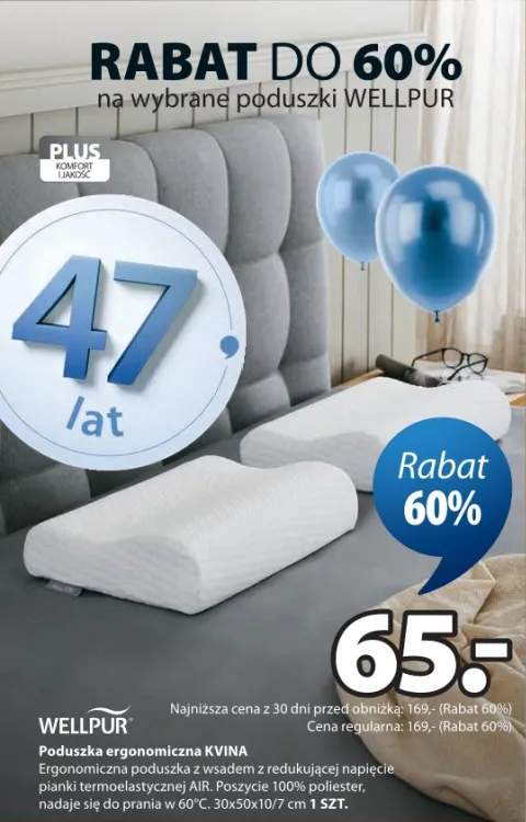 Poduszka ergonomiczna KVINA