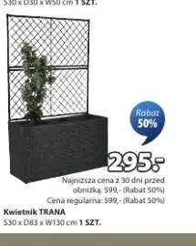 Kwietnik TRANA S30 x D83 x W130cm