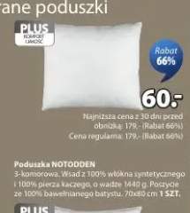 Poduszka NOTODDEN 70x80cm