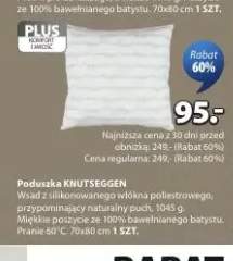 Poduszka KNUTSEGGEN 70x80cm