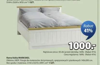 Rama łóżka MARKSKEL