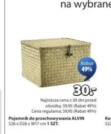 Pojemnik do przechowywania ALVIN S26xD26xW17cm