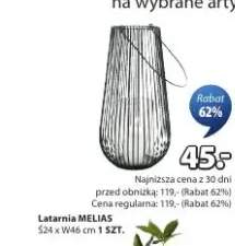 Latarnia MELIAS S24xW46cm