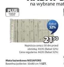 Mata łazienkowa NISSAFORS bawełna/poliester 50x80cm
