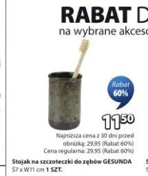 Stojak na szczoteczki do zębów GESUNDA