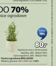 Donica ogrodowa BRILLEAND Ś37 x W37cm