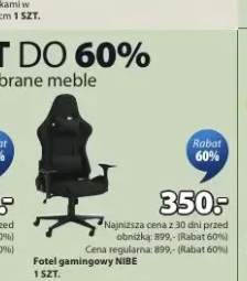 Fotel gamingowy NIBE
