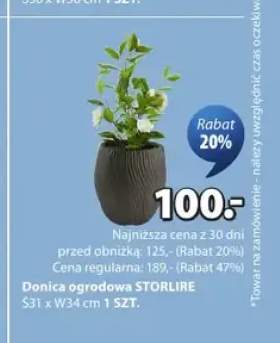 Donica ogrodowa STORLIRE S31xW34cm