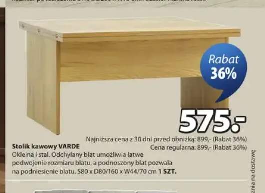 Stolik kawowy VARDE