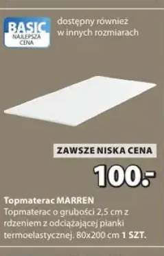 Topmaterac MARREN 80x200cm