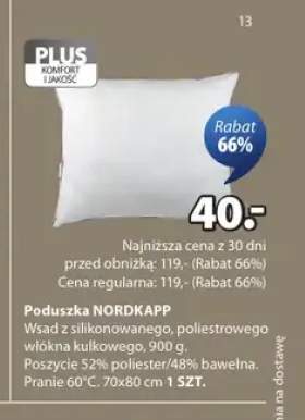 Poduszka NORDKAPP 70x80cm