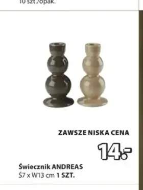 Świecznik ANDREAS Ś7xW13cm