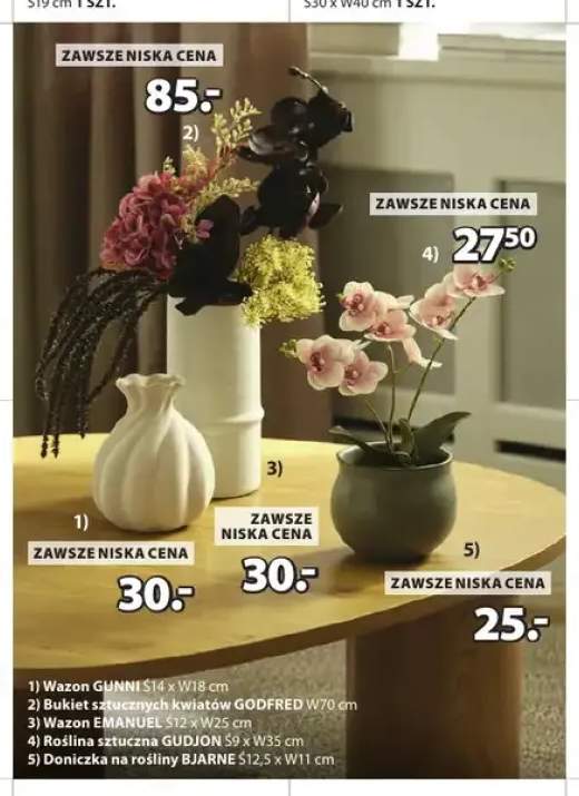 Wazon GUNNI Ś14xW18cm