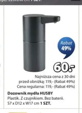 Dozownik mydła HUSBY