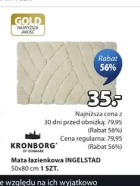Mata łazienkowa KRONBORG INGELSTAD 50x80cm