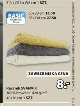 Ręcznik SVANVIK 40x70cm